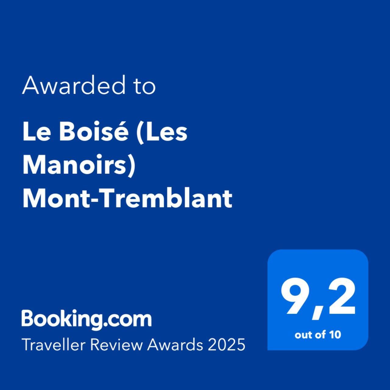 Le Boise Mont-Tremblant Leilighet Eksteriør bilde